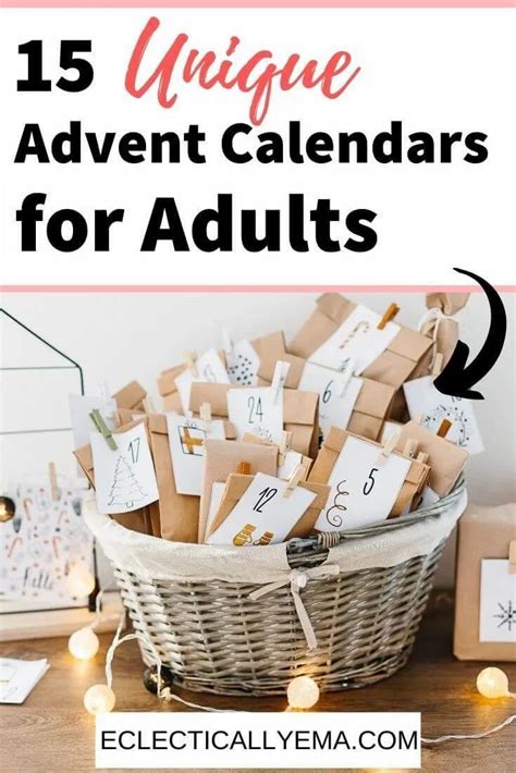 unique advent calendars for adults.